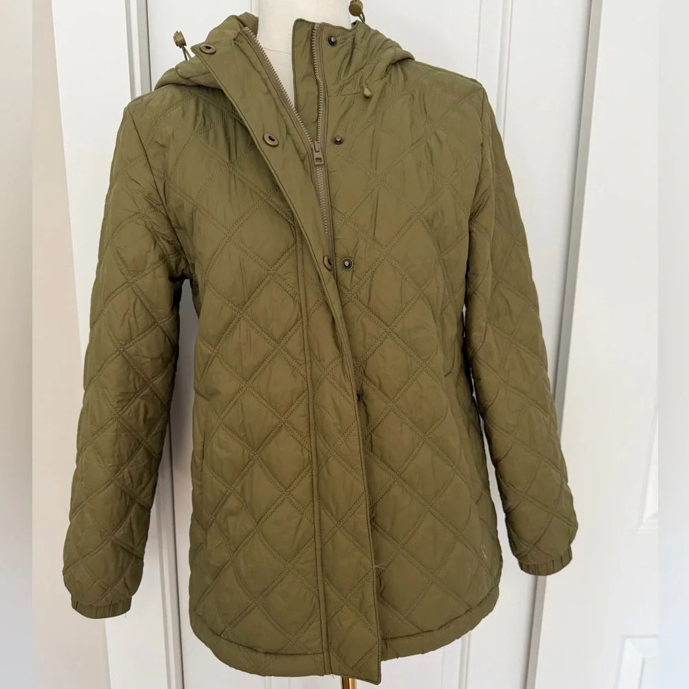 MadewellOlive Quilted Women's Jacket - Picture 3 of 3
